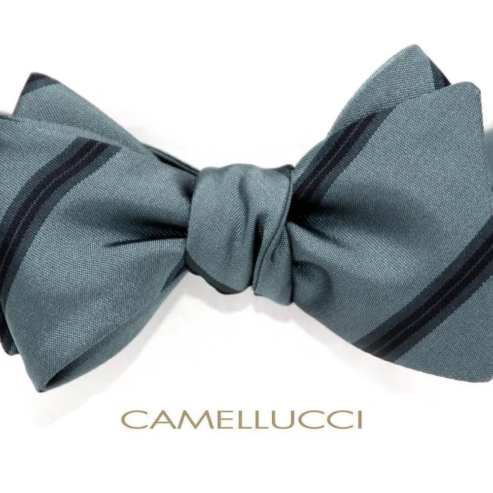 Men's Silk Bow tie Self-tied S485‎